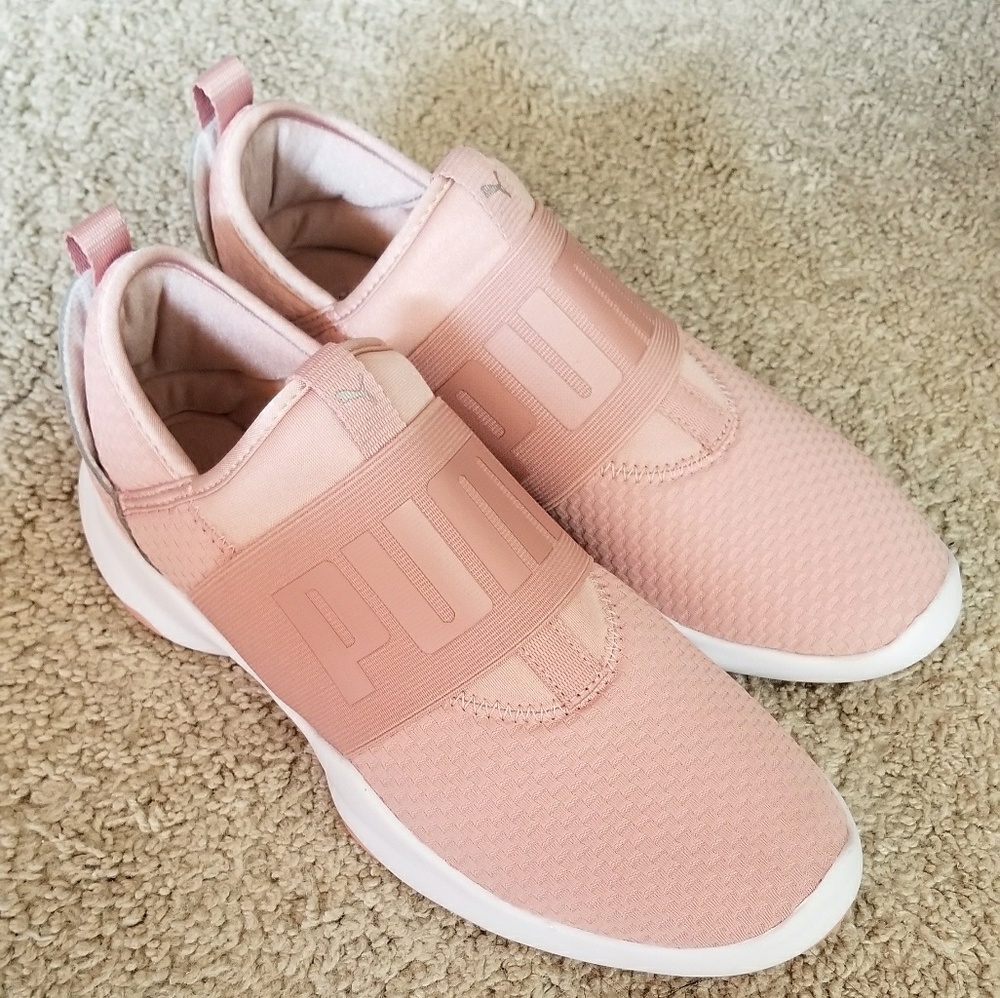 Puma Slip On Blush Rose Pink Sneaker